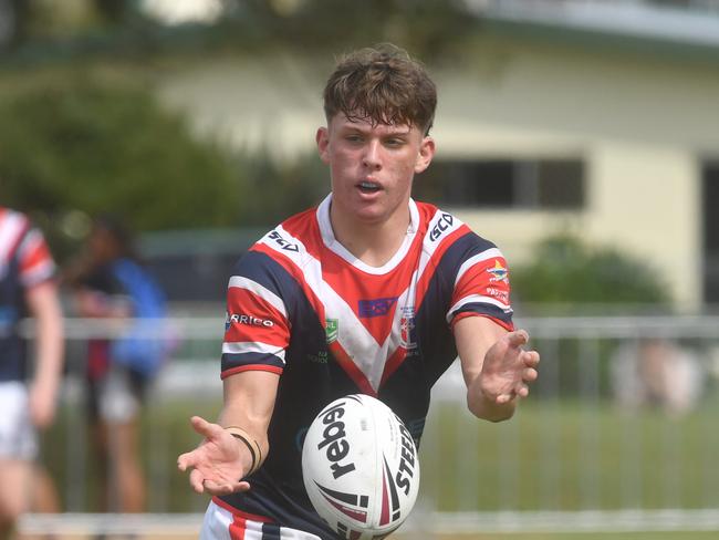 Kirwan State High School hosts St Patrick's College, Mackay, in round 1 of the 2025 Aaron Payne Cup. Picture: Evan Morgan