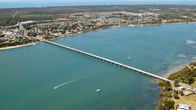 Aerial view of Bribie Island and bridge, Queensland, AustraliaEscape 16 March 202548hrsPhoto - Getty Images