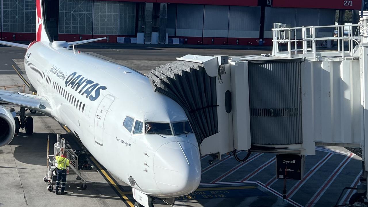 Horror as woman falls 5m at Sydney airport