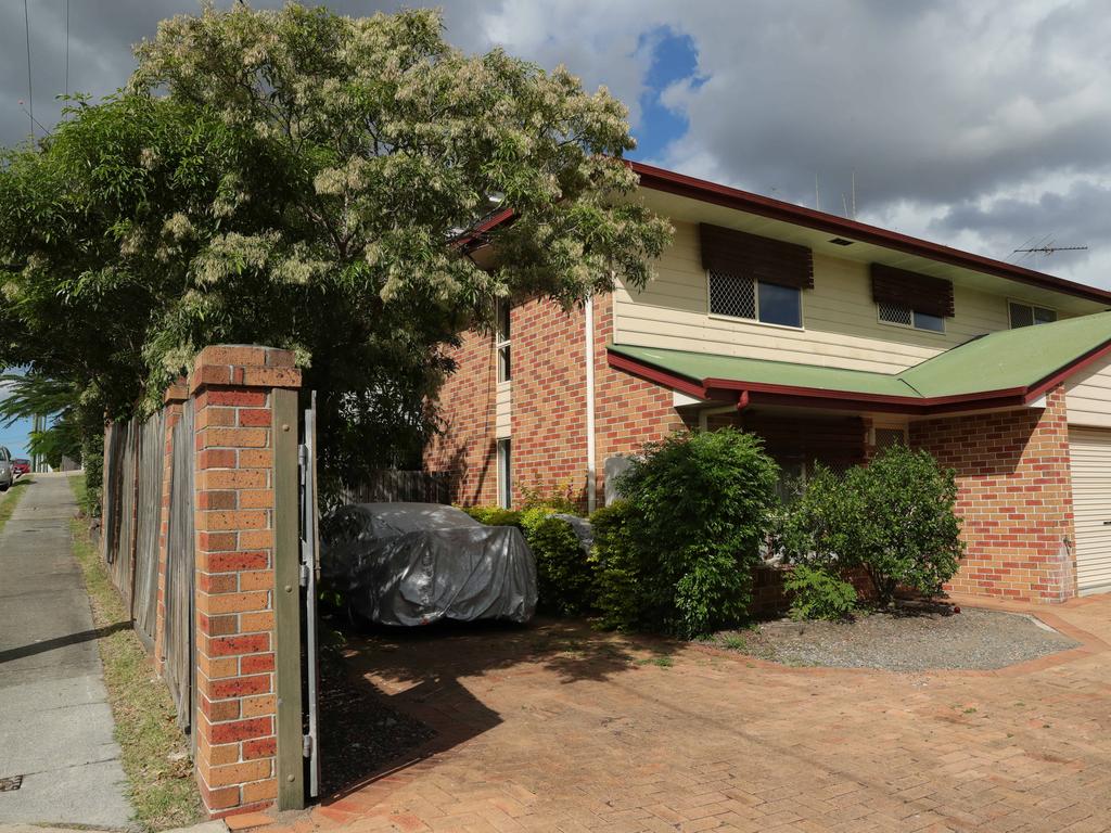 The unit on Collier Road, Stafford were a man died in suspicious circumstances on Monday night. Photo: Lachie Millard.