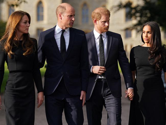 It’s understood the last time the brothers spoke was during their awkward reunion following the Queen’s death. Picture: Kirsty O'Connor/Pool/AFP