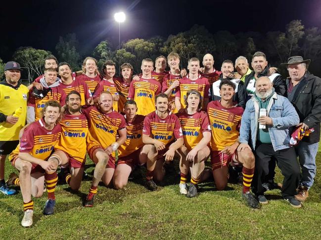 The Northern Lakes Warriors senior men's rugby league team. Picture: supplied