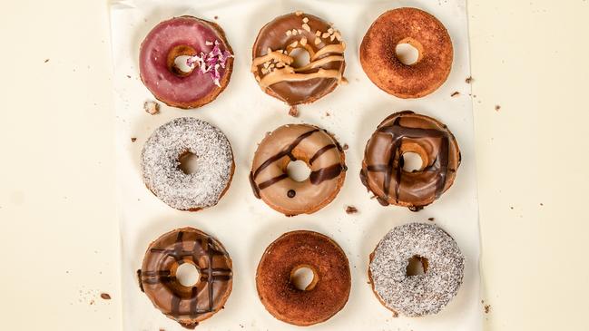 Online grocery delivery service iPantry is giving away free doughnuts to some lucky people following lockdown restrictions. Picture: supplied