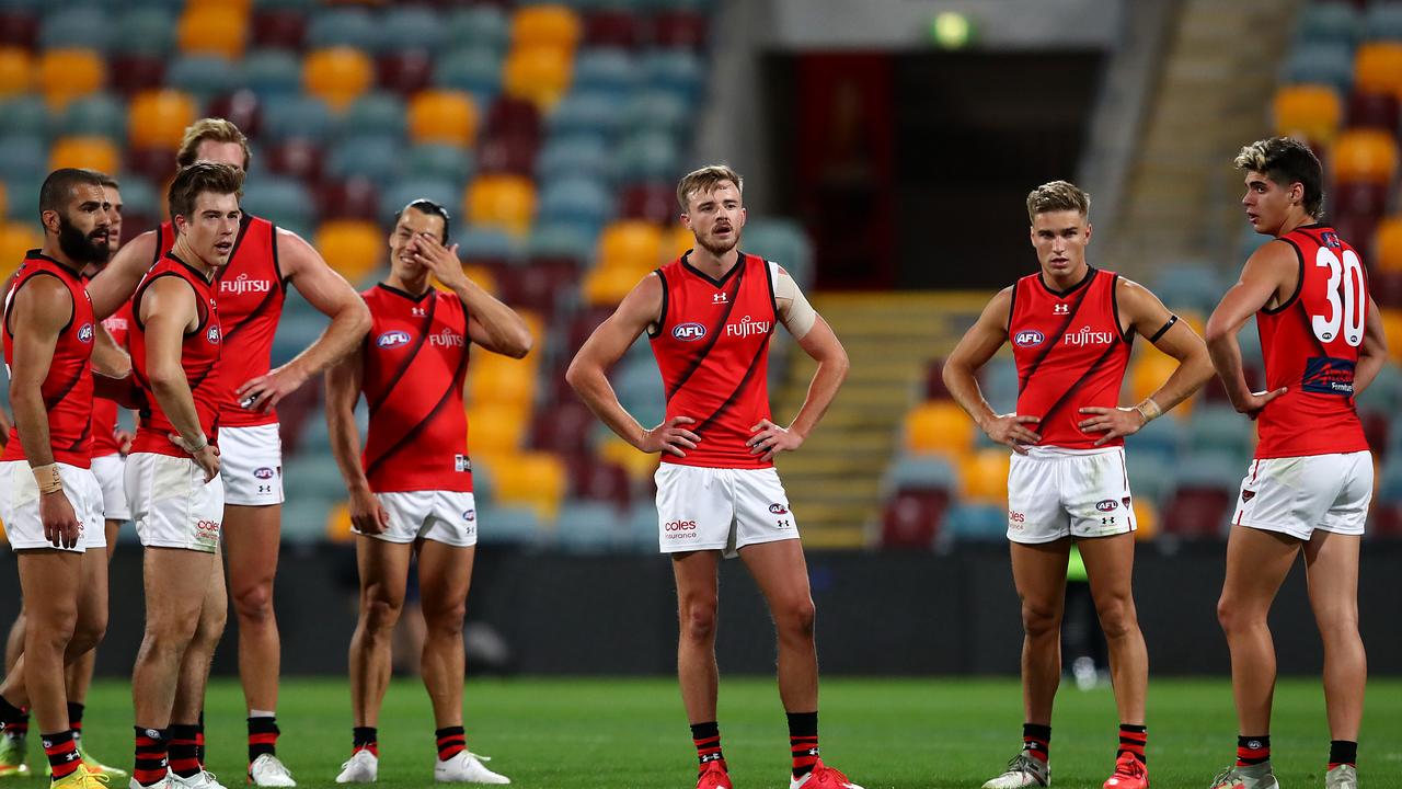 Essendon underperformed in 2021. Photo: Jono Searle/AFL Photos/via Getty Images.