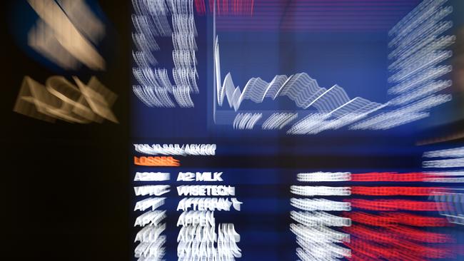 The stockmarket has come nowhere near to correctly pricing for the earnings recession now underway. Picture: AAP