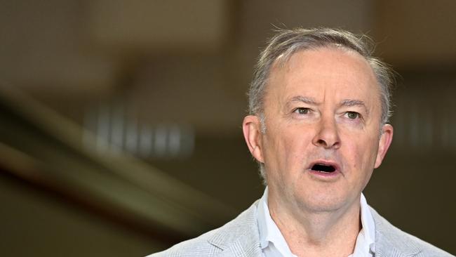 Mr Albanese says the excuse is untenable. Picture: NCA NewsWire / Jeremy Piper