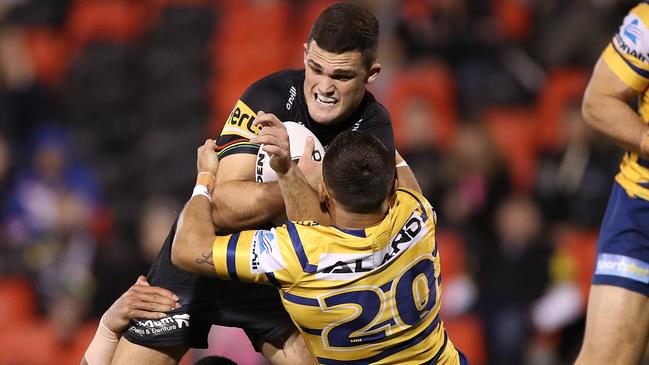 Nathan Cleary and the Panthers open the season against the Cowboys. Picture: Mark Kolbe/Getty Images