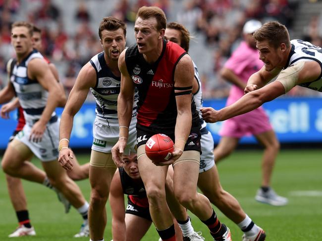 Brendon Goddard is a real competitor. Picture: AAP