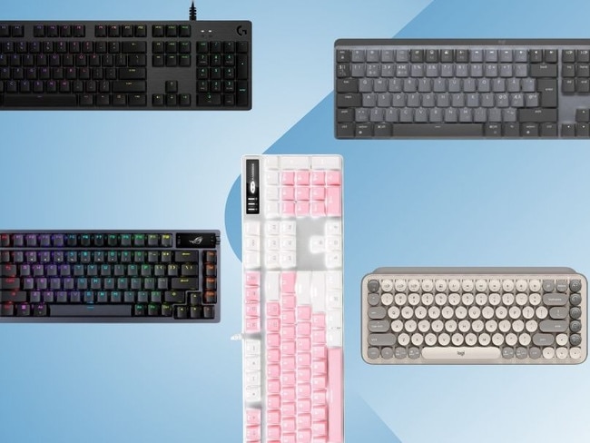 Best mechanical keyboard. Picture: news.com.au