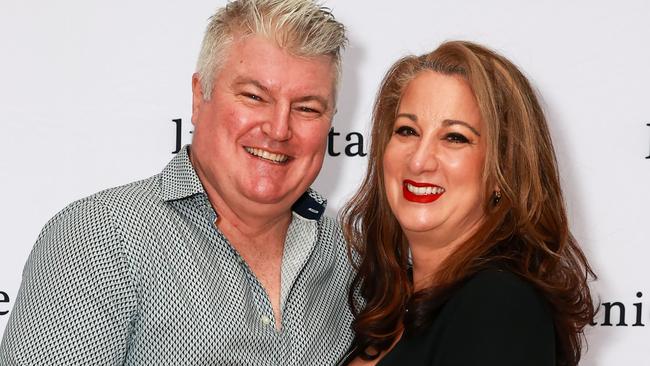 Stuart McGill is being supported by girlfriend Maria O'Meagher, who ran Aristotle's restaurant in Neutral Bay. Picture: Justin Lloyd.