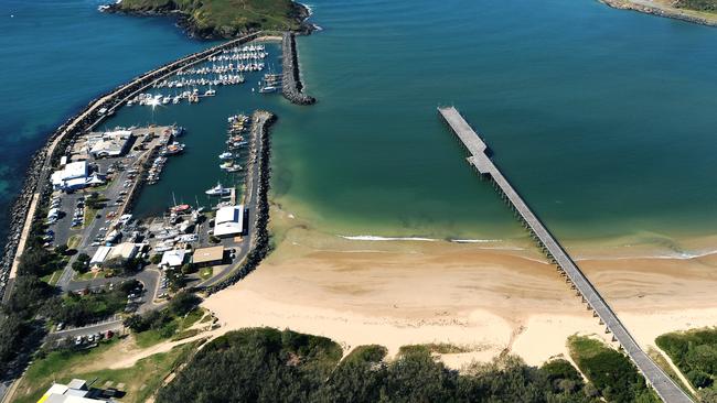 Coffs Harbour Jetty and marina.