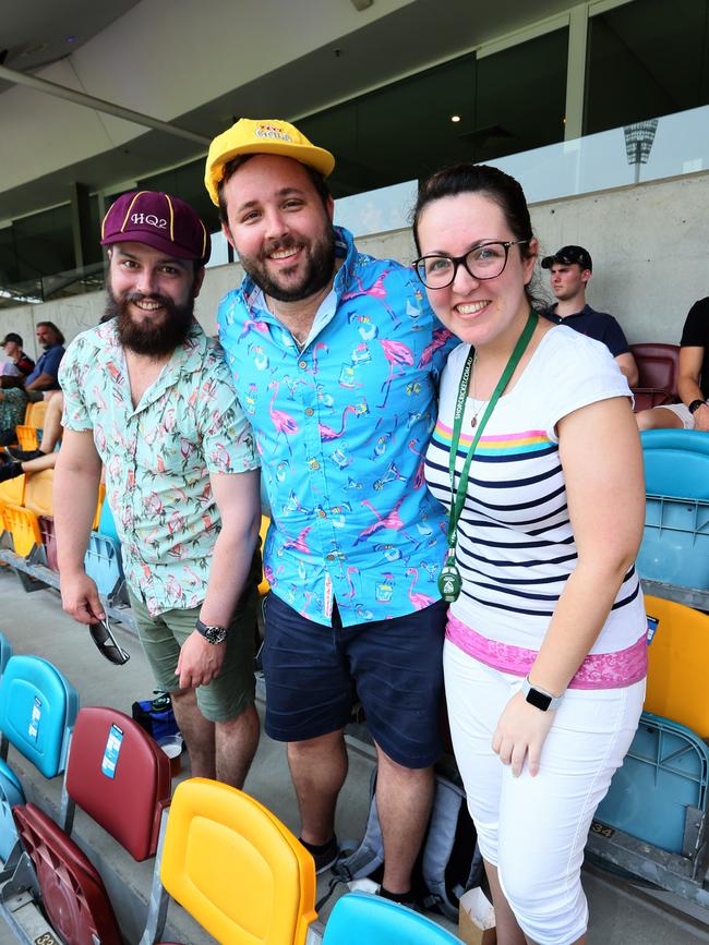 Steve Hunkin, Craig Donaldson and Theresa Doherty. Picture: AAP/Richard Waugh