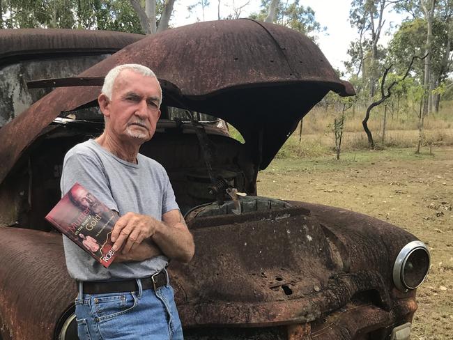 Former crime journalist Robert Reid has released a new book about the 2012 murder of Bruce Schuler on Palmerville Station by graziers Stephen Struber and Dianne Wilson Struber called Murder on the River of Gold. Picture: Grace Mason