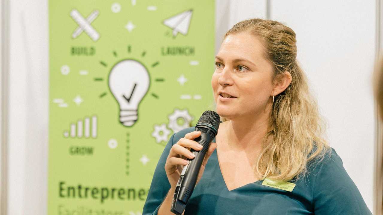 THINK TANK: Entrepreneurship facilitator Rebecca Corbett says the event is a perfect opportunity to share ideas, within a safe space. Picture: Nathan Benjamin