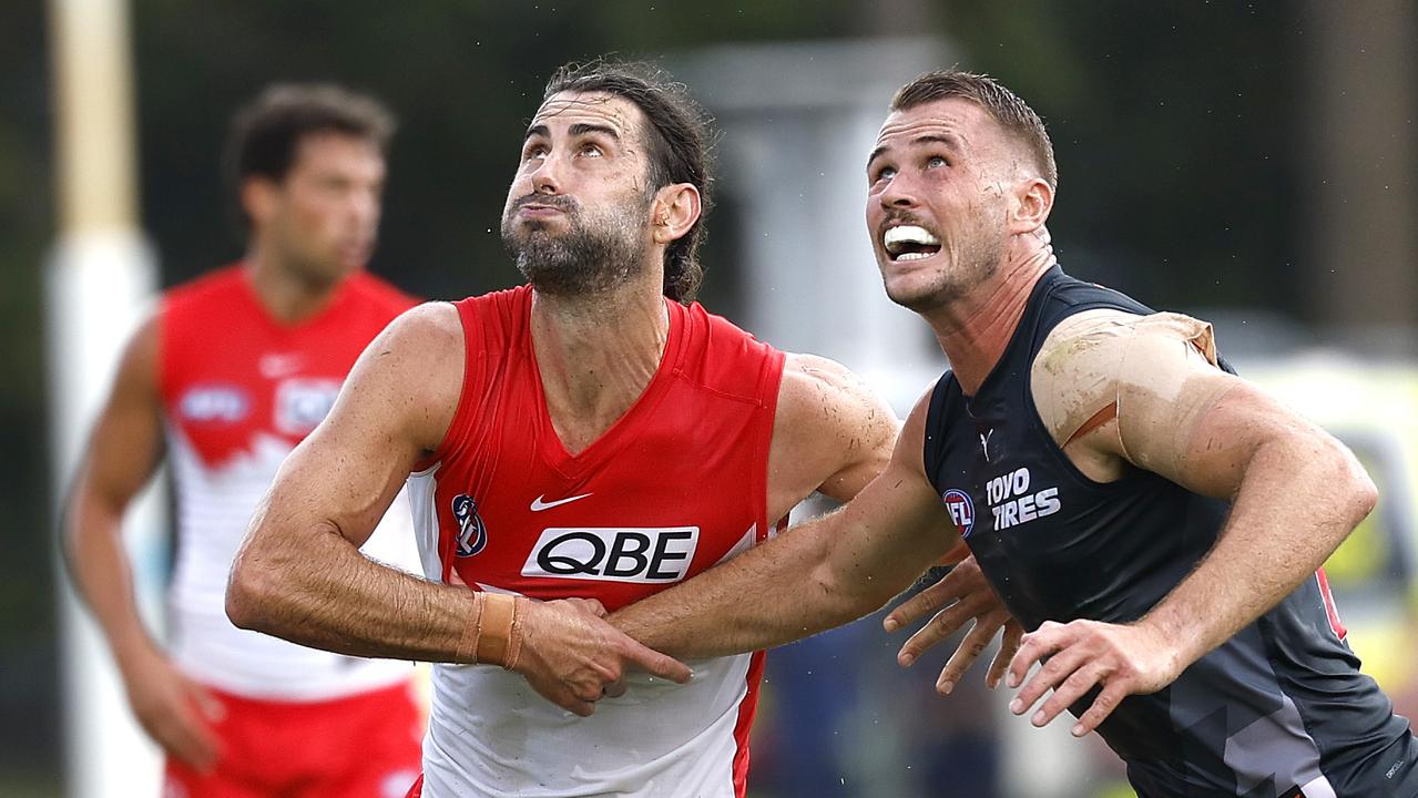 Our experts think Sydney has been a little over-hyped, despite the addition of ruckman Brodie Grundy. Picture: Phil Hillyard