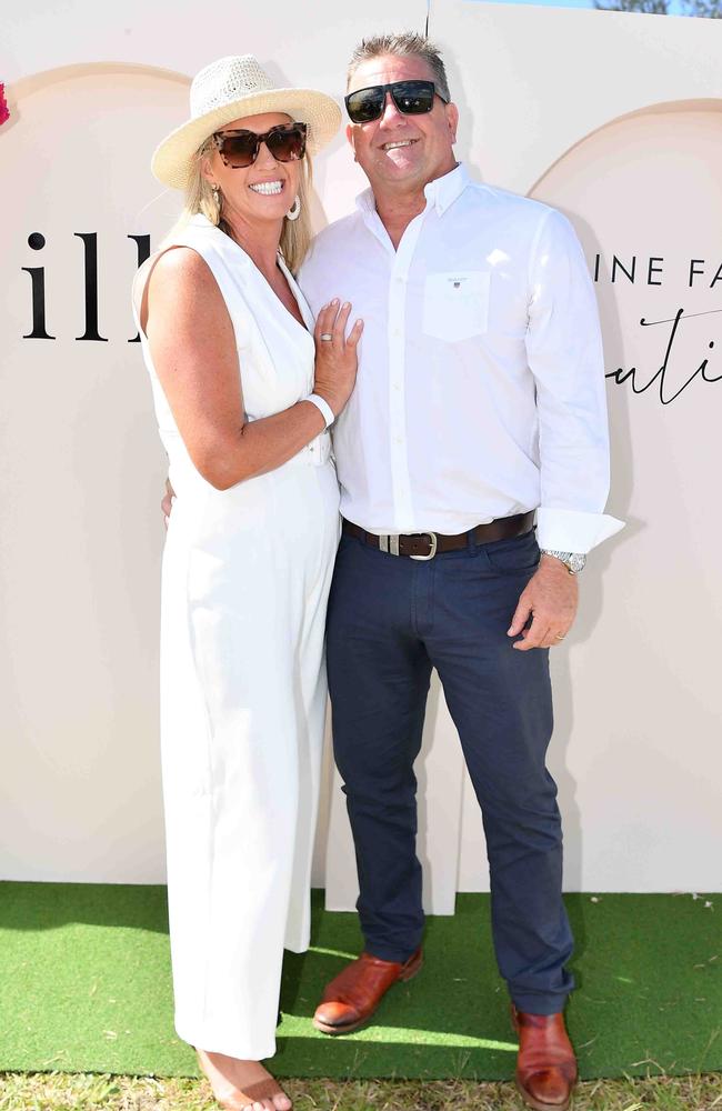 Kellie Paterson, Justin Opyrchal at Coastline BMW Polo by the Sea. Picture: Patrick Woods.