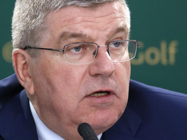 International Olympic Committee president Thomas Bach said the IOC “will not hesitate to take the toughest sanctions available.”