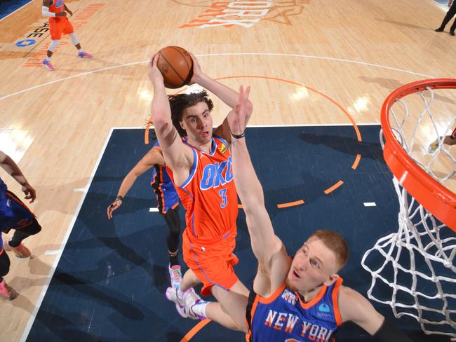 Josh Giddey is a former NBL Next Star who made a big impact on the NBA. Picture: NBAE via Getty Images)