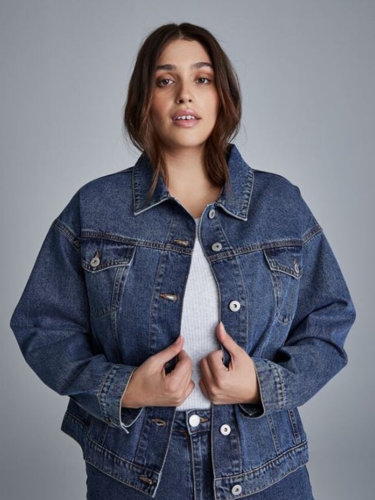 Denim jacket cotton outlet on