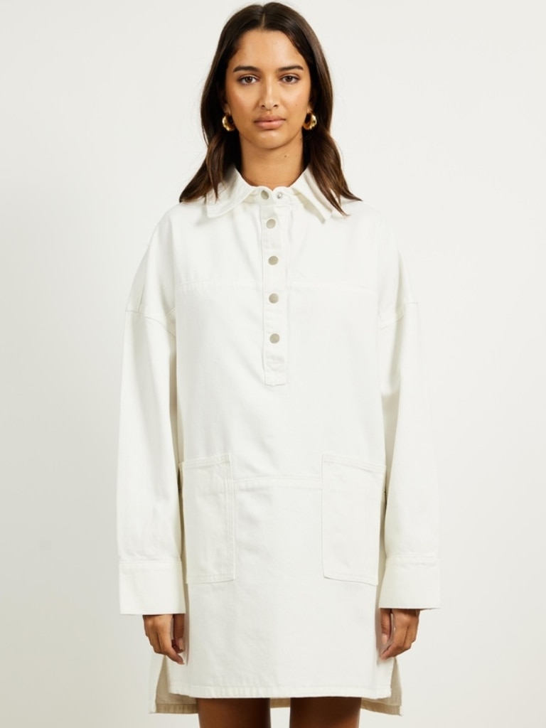 Minima Esenciales Riley Denim Dress. Picture: THE ICONIC.