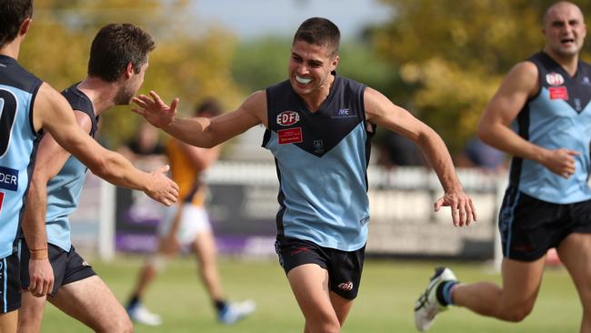 Sam Cattapan claimed Aberfeldie’s best-and-fairest last season. Picture: Mark Dadswell