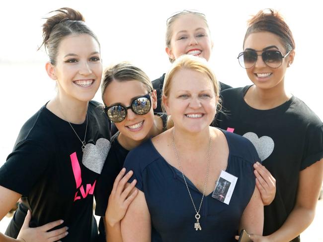 From left to right - Emma Wilson-Aarsen, Taneal Norman (myself), Chantal Biggs, Lisa Biehl (front) and Shannen Christian.   Lisa Biehl has been nominated for the Rouse Hill Times Service to Sport award