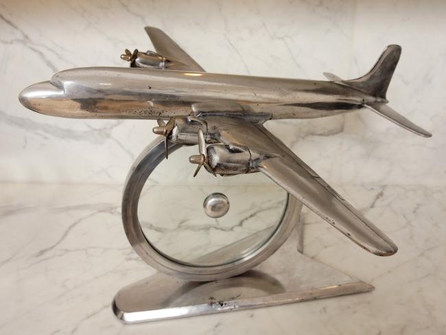Plane: We bought this plane in a big vintage store. It’s just a beautiful piece and I love it because we travel and spend a lot of time together on a plane as a family. It’s quite large so we had to get a special box made to ship it to Australia.