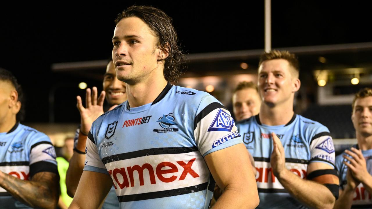 Cronulla-Sutherland Sharks v North Queensland Cowboys - Nicho Hynes, Paul Green Medal. Picture Grant Trouville/ NRL Photos