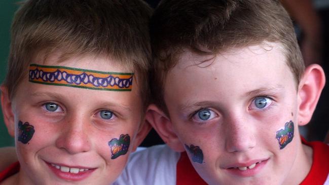 Elimination final between Townsville Crocs and Melbourne Tigers at Swamp. Connor McKay ,7, Fairfield Waters, and Brady Oxenham ,8, Pimlico. Pic Evan Morgan