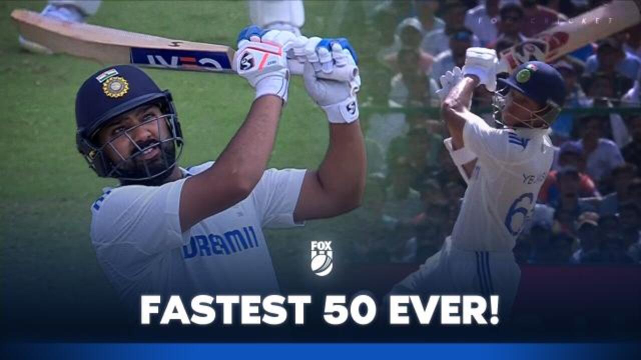 EVERY run of India's historic 3-over 50!