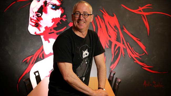 Redbubble CEO and founder Martin Hosking announced more job cuts. Picture: Stuart McEvoy