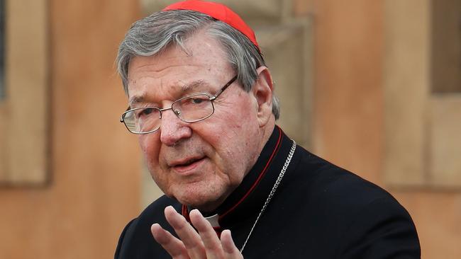 VATICAN CITY, VATICAN - OCTOBER 13:  Australian Cardinal George Pell leaves the Synod Hall at the end of a session of the Synod on the themes of family on October 13, 2014 in Vatican City, Vatican. As discussion at the Extraordinary Synod of Bishops on the Family got underway Monday morning, it was announced that the second phase of this process, next year's Ordinary Synod, will be held October 4-25, 2015, and will have theme: The vocation and mission of the family in the church and the modern world.  (Photo by Franco Origlia/Getty Images)