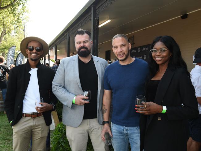 Tinamba Food and Wine Festival Faysal Dalel, Ashleigh Gardiner, Roy Smith and Veronica Bar