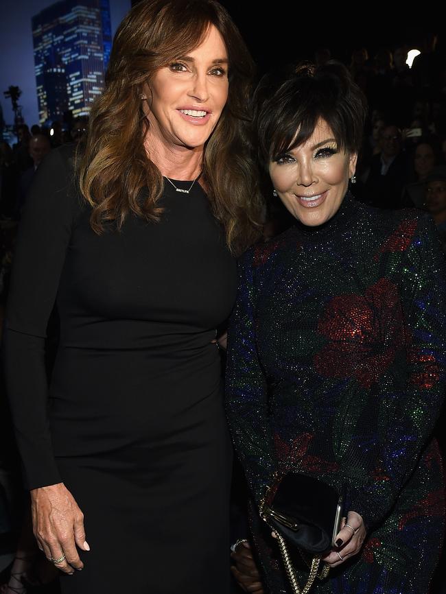 Caitlyn and Kris Jenner. Picture: Dimitrios Kambouris/Getty