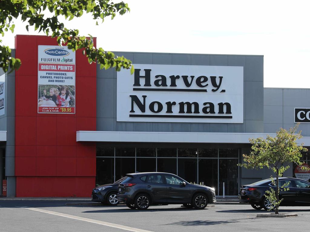 Tech giant Harvey Norman paid back $6m in JobKeeper profits following widespread public backlash. Picture: Dean Martin / NCA NewsWire