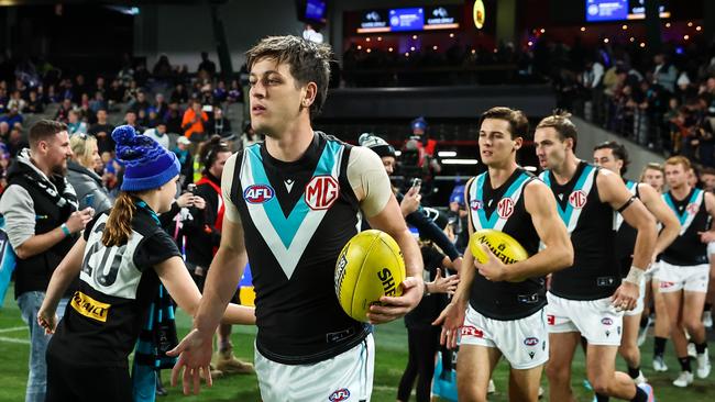 Zak Butters is second favourite in Brownlow Medal betting. Picture: Dylan Burns/AFL Photos via Getty Images