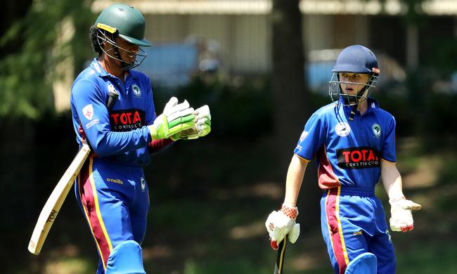 Northern District cricketers in action. Picture: Jeremy Ng