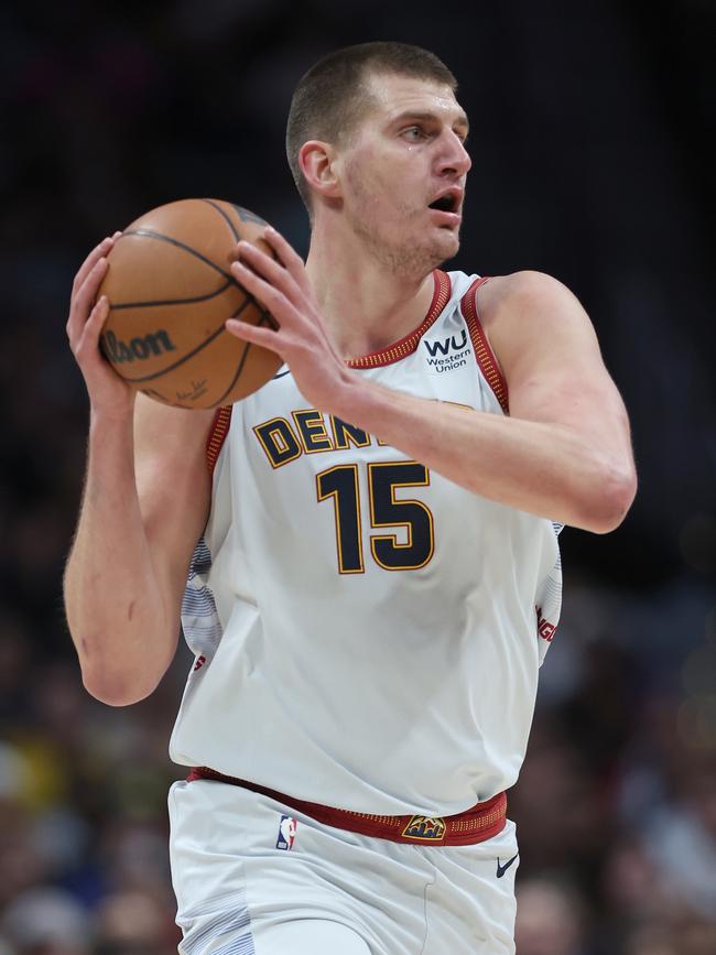 Jokic is a two-time MVP and NBA champion with the Denver Nuggets. Picture: Getty Images