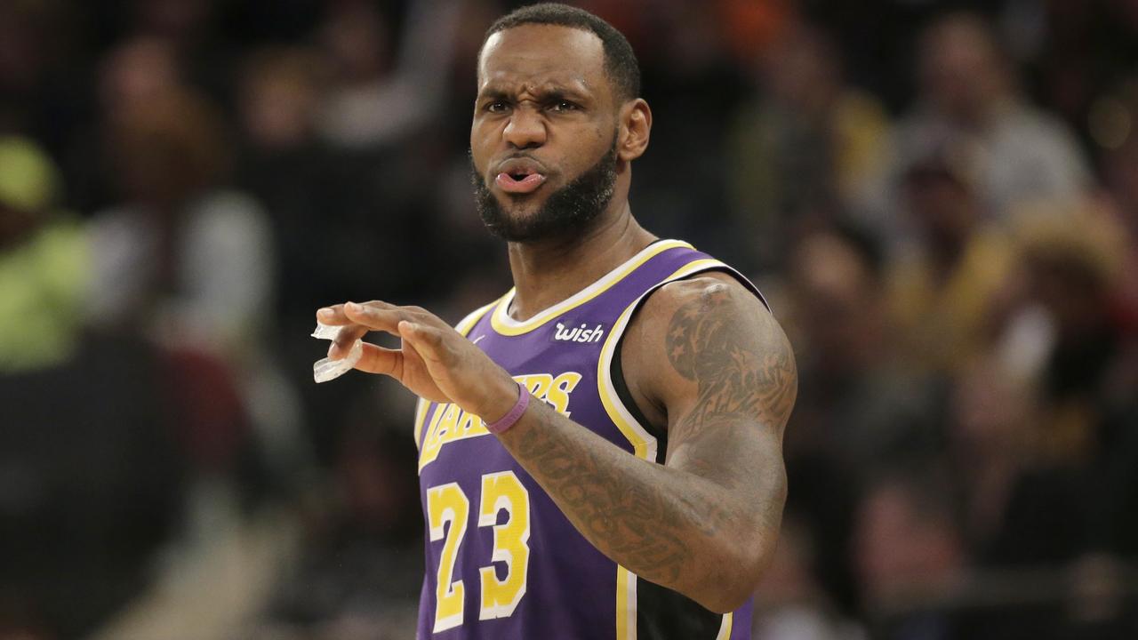 LeBron James roasted over horror choke: LA Lakers vs Knicks, NBA 2019 |  news.com.au — Australia's leading news site