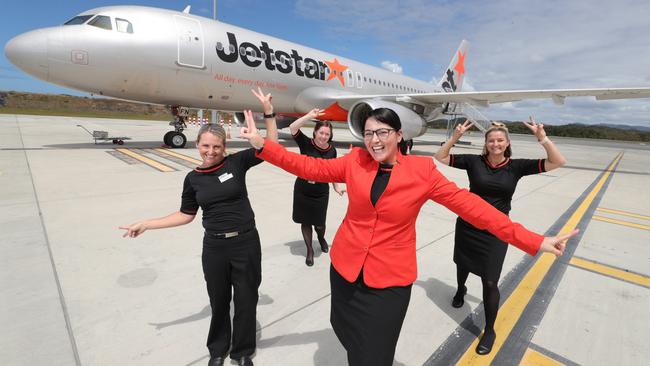 Jetstar said it would have more than 1500 services operating to and from the Gold Coast between 20 December and 15 January. Picture: Glenn Hampson.