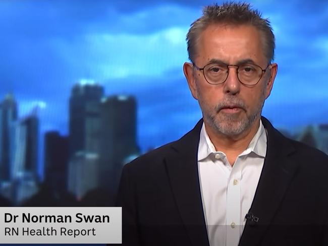 Norman SWan on ABC News Breakfast