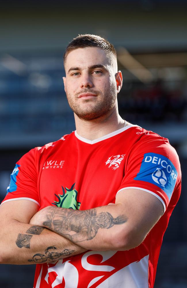 Corey Allan made his NRL return at Magic Round after almost 600 days out of the game. Picture: Max Mason-Hubers