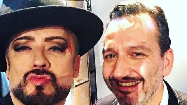 It’s probably no surprise Boy George loves ‘big’ fashion, to match his big personality. Picture: Supplied