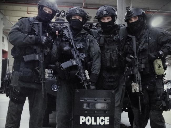 Tactical Unit Officers involved with the Lindt cafe siege in 2014.