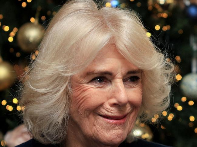 Queen Camilla attends a reception at Waltham Forest Town Hall in London on December 20, 2024. Picture: AFP