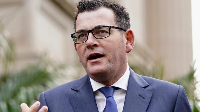 Victorian Premier Daniel Andrews. Photo: AAP