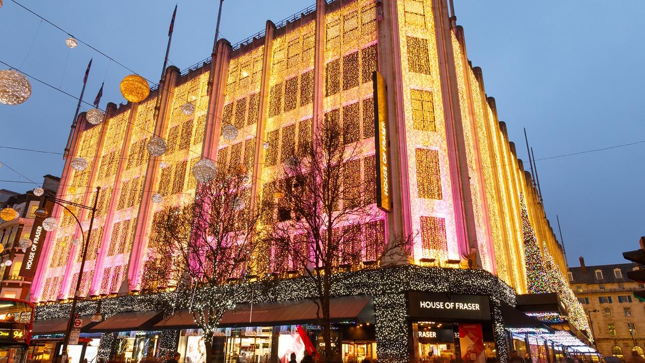 House of Fraser’s flagship store on London’s Oxford St. John King previously headed the UK department store group.