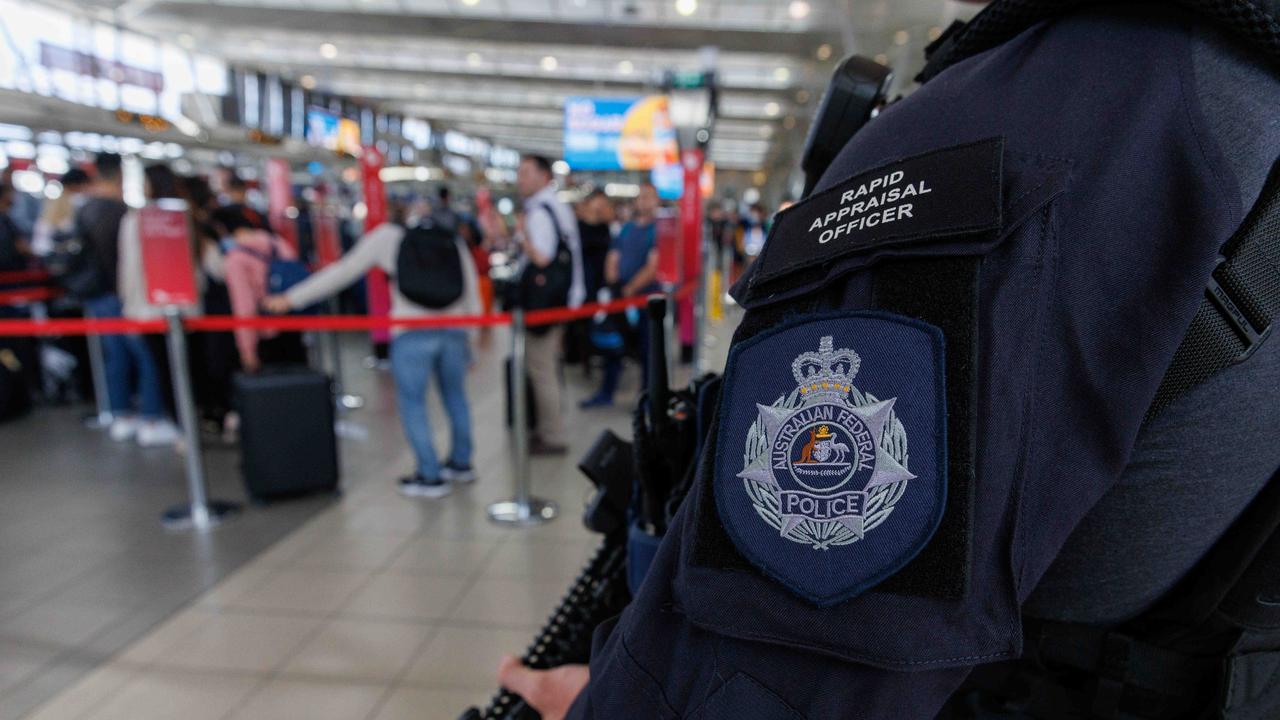 Man allegedly caught with knife at airport