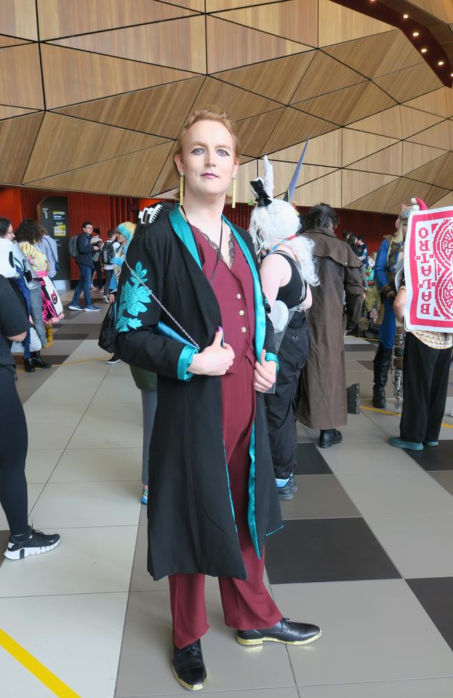 James at the 2024 PAX Aus Convention at the Melbourne Convention and Exhibition Centre. Picture: Gemma Scerri