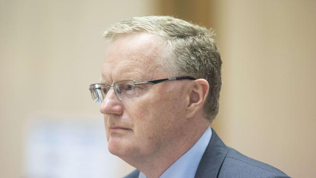 RBA Governor Dr Philip Lowe lifted the cash rate for the ninth consecutive time to 3.35 per cent on Tuesday. Picture: NCA NewsWire / Gary Ramage